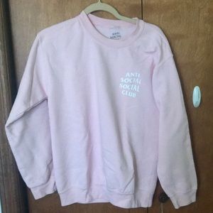 ASSC Pink Crewneck Sweatshirt, S